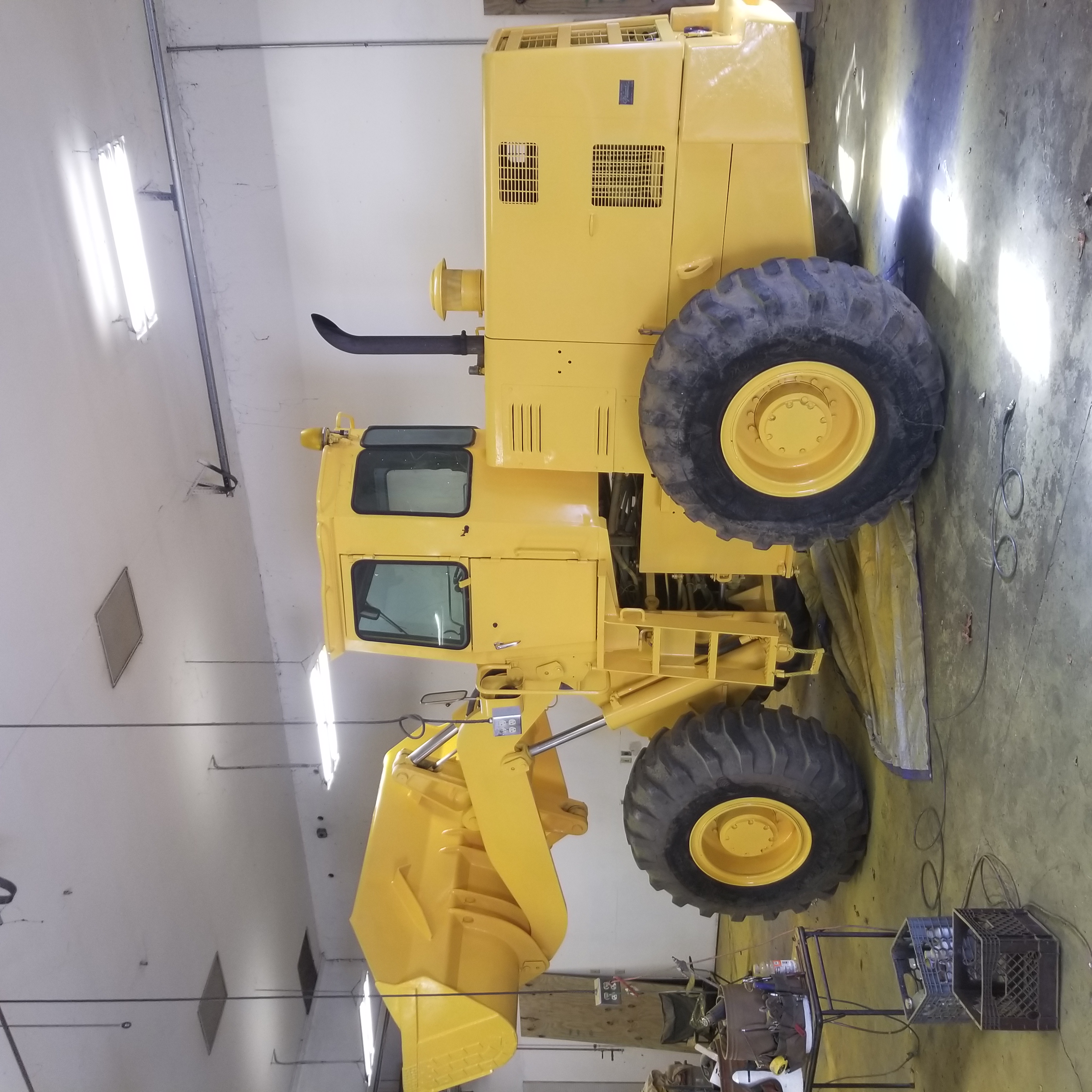 Loader after paint remediation