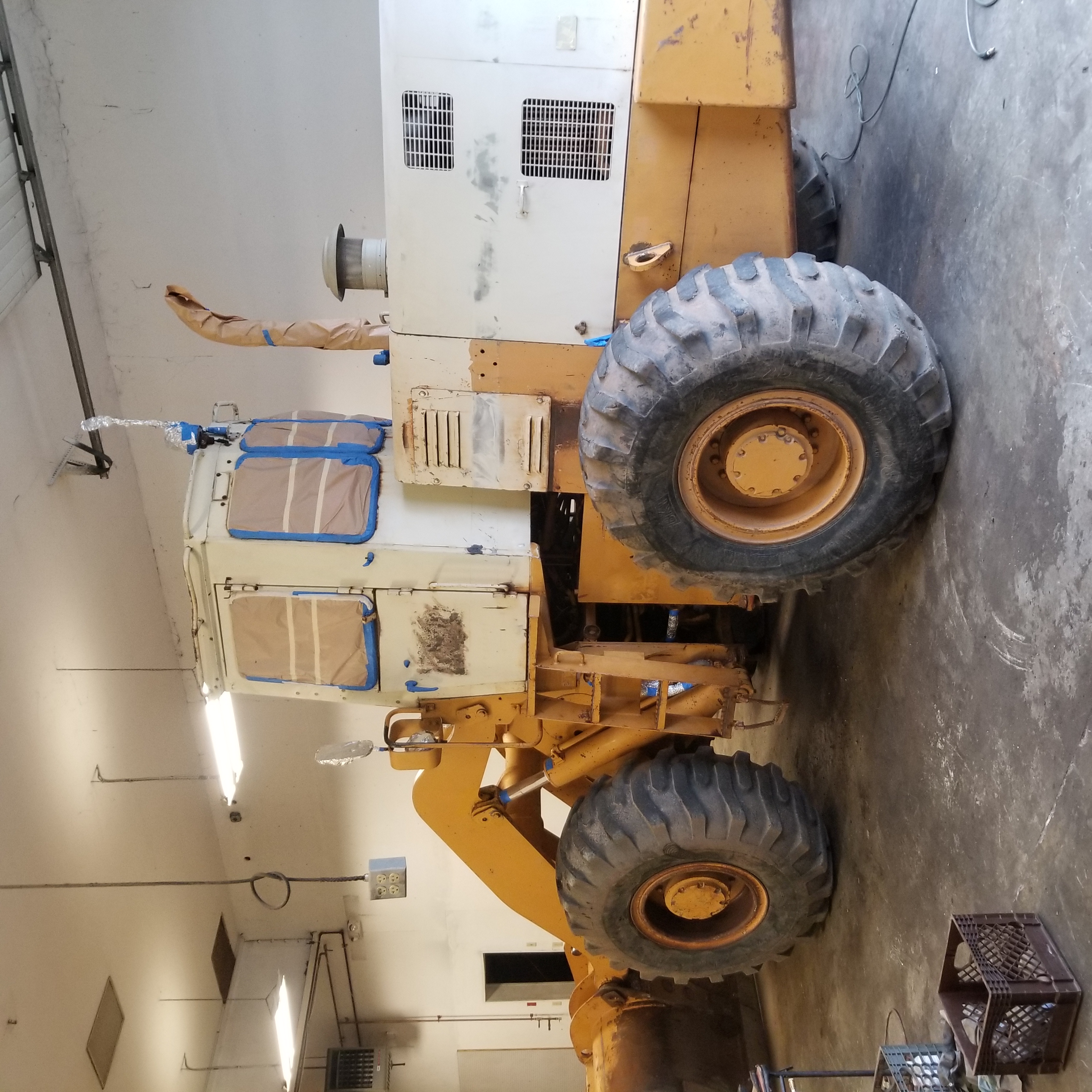 Loader before paint remediation